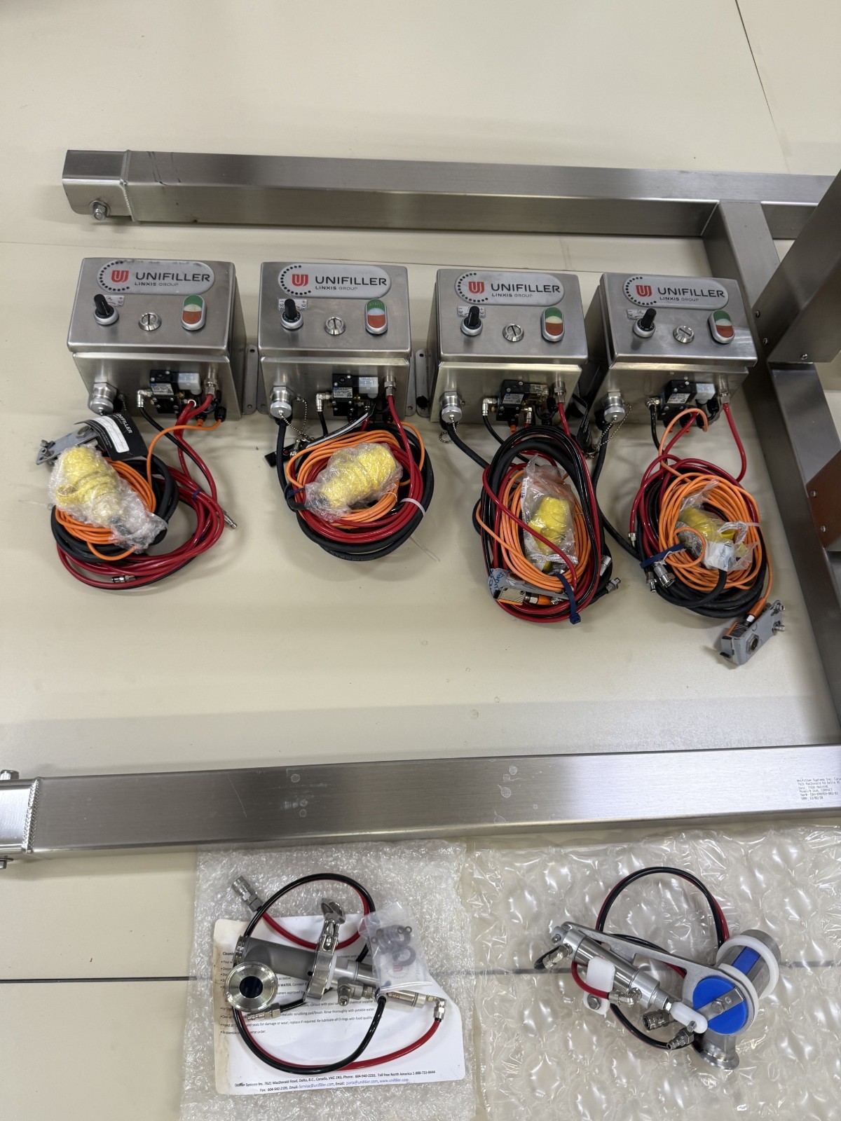 UNIFILLER LINXIS Dual Compact Depositor 3800SV NEW Never Used with EXTRAS!