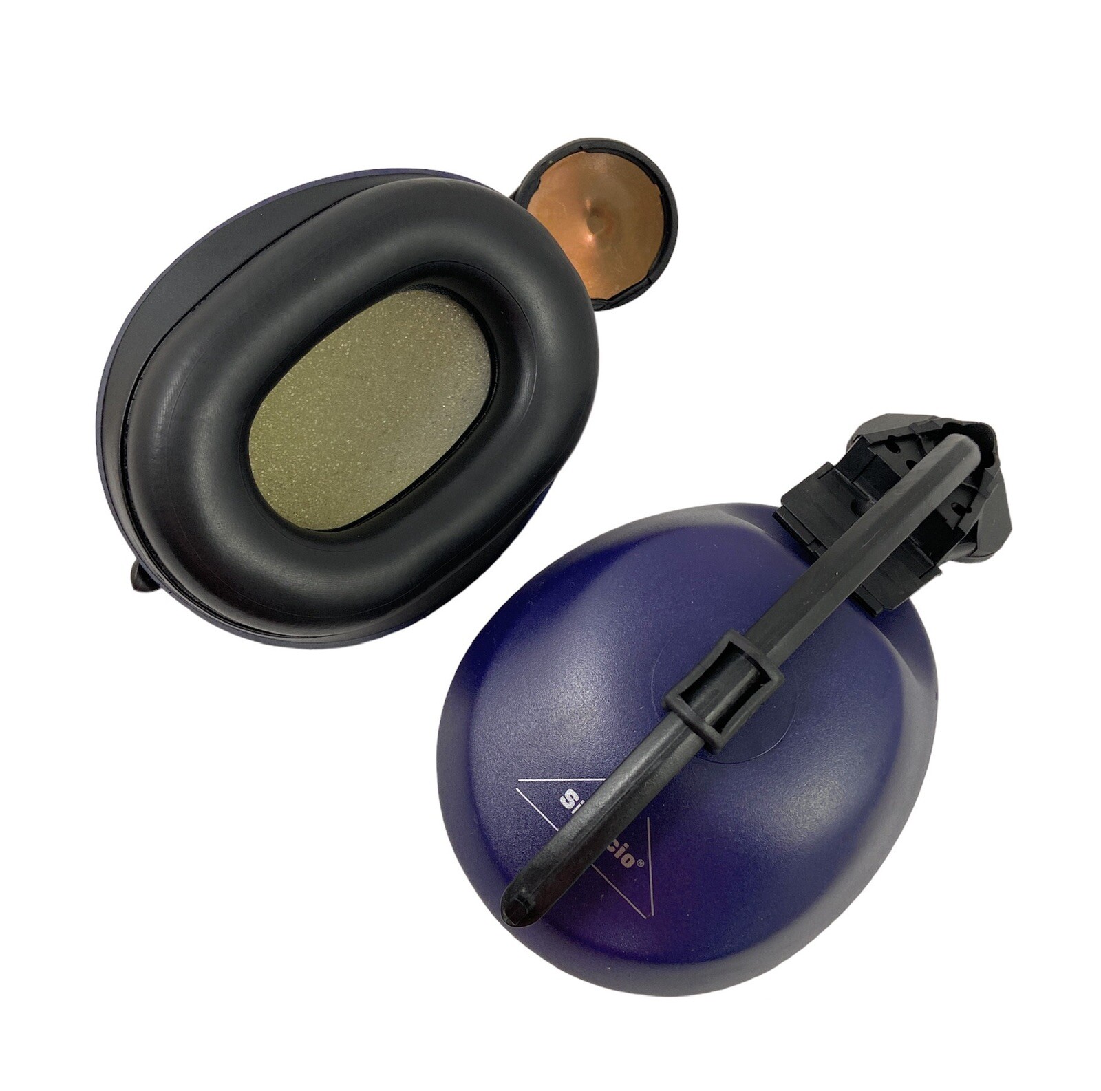 ☀️Hellberg Silencio Universal Hard Hat Ear Muffs, Hearing Protection 22 Db Nrr