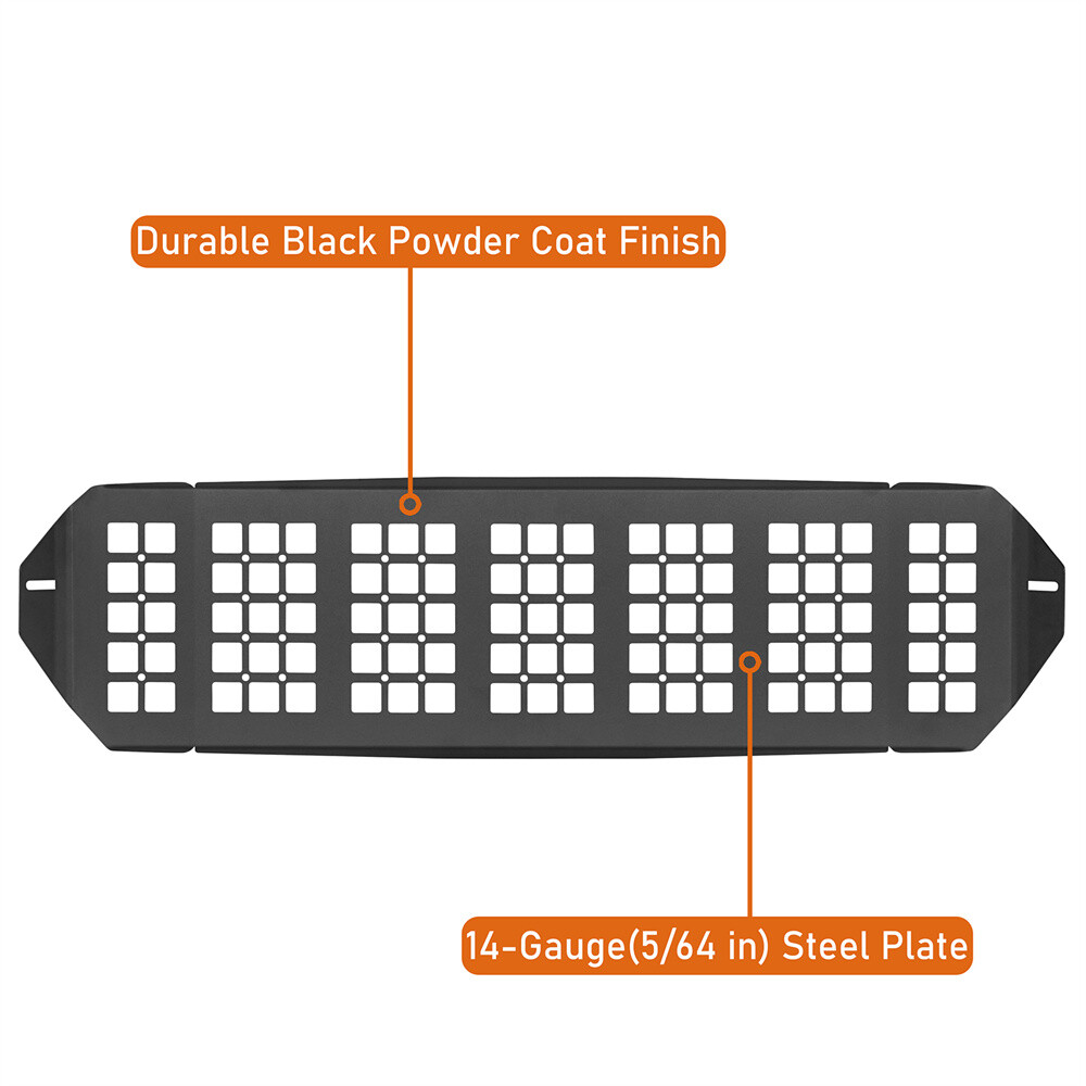 Fit Toyota 4Runner 2010-2024 Rear Overhead Top Storage MOLLE Panel System Metal