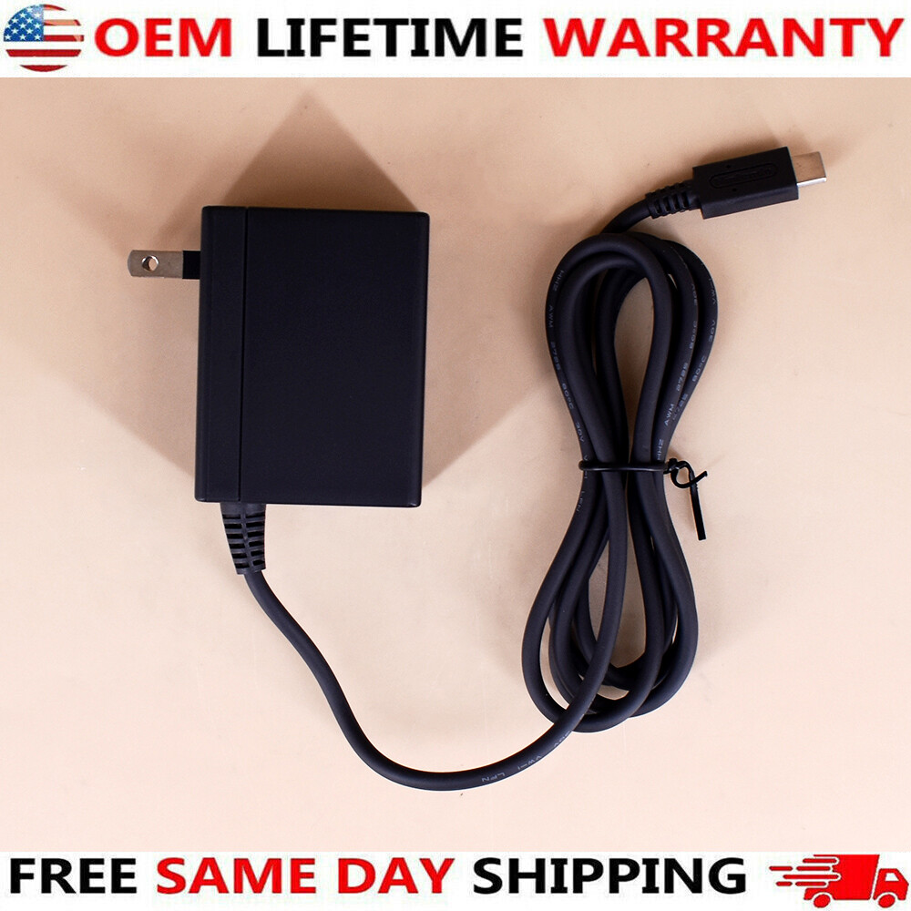 New Official Nintendo Switch +OLED AC Power Adapter Supply OEM Charger HAC-002