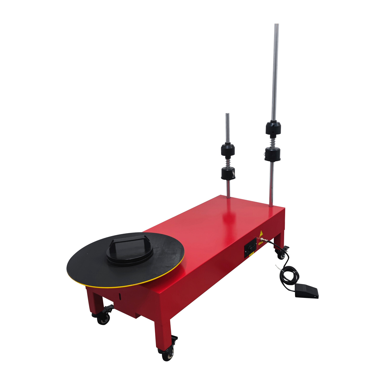 Open Box! 15.7" Electric Stretch Film Wrapping Machine Wrap-around Film Baler