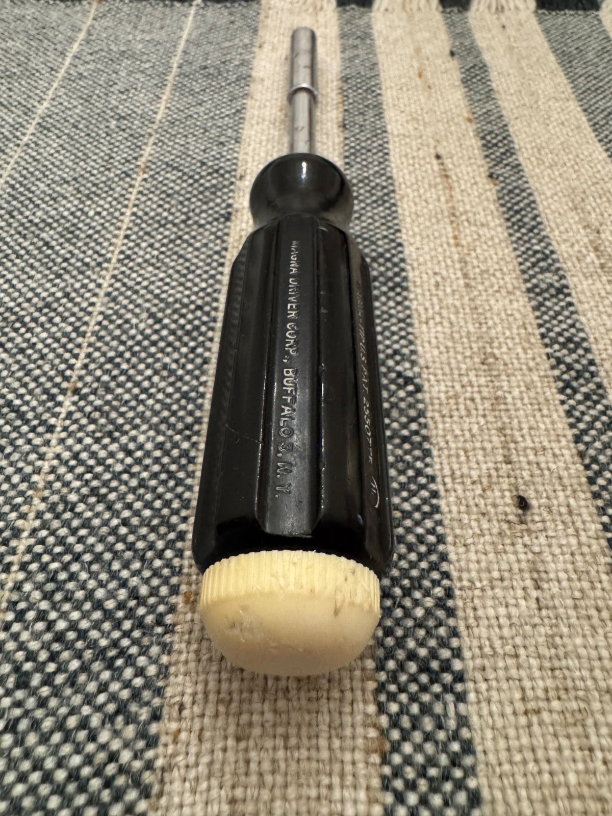 Magna-Tip Magnetic Tip Screwdriver w/ 1 Bit USA Made Vintage