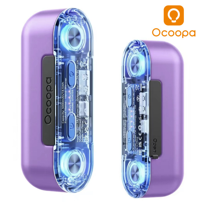 OCOOPA Magnetic 2in1 Rechargeable Electric Hand Warmer 10000mAh Portable Heater