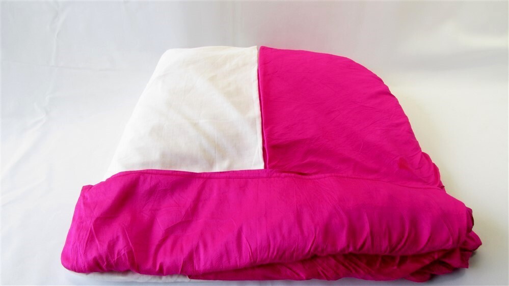 The Slumber Girls Collection FULL hot pink fuchsia bed skirt BD2002 MSRP $149
