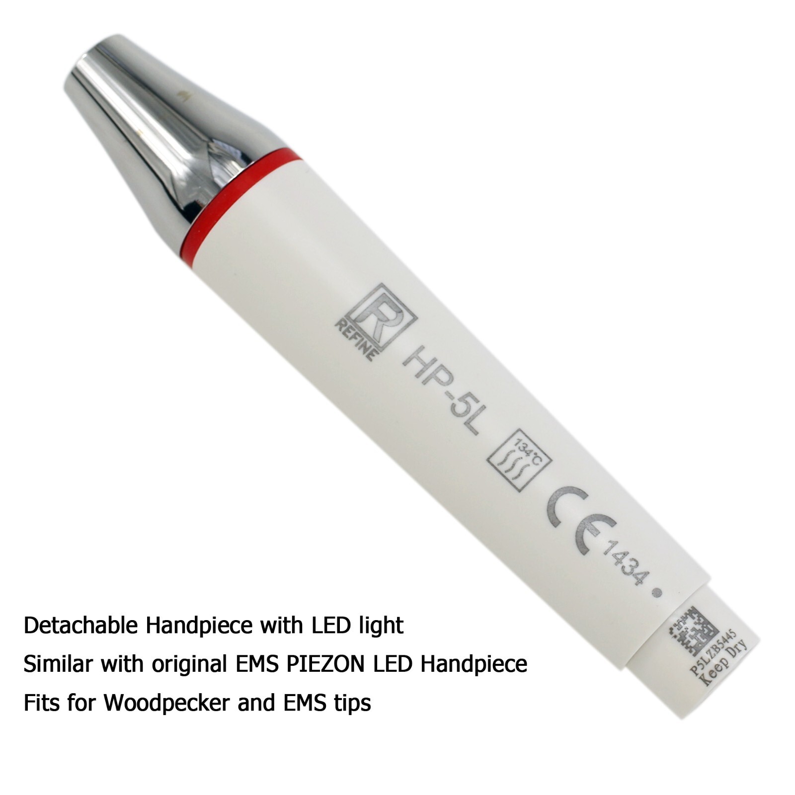 Dental EMS PIEZON LED Ultrasonic Scaler Handpiece For EMS PIEZON AIR FLOW MASTER