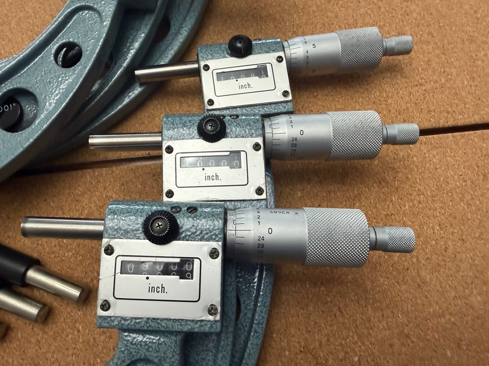 Mitutoyo Mechanical O.D. Micrometer Set 6”-12” Excellent Condition!!!!