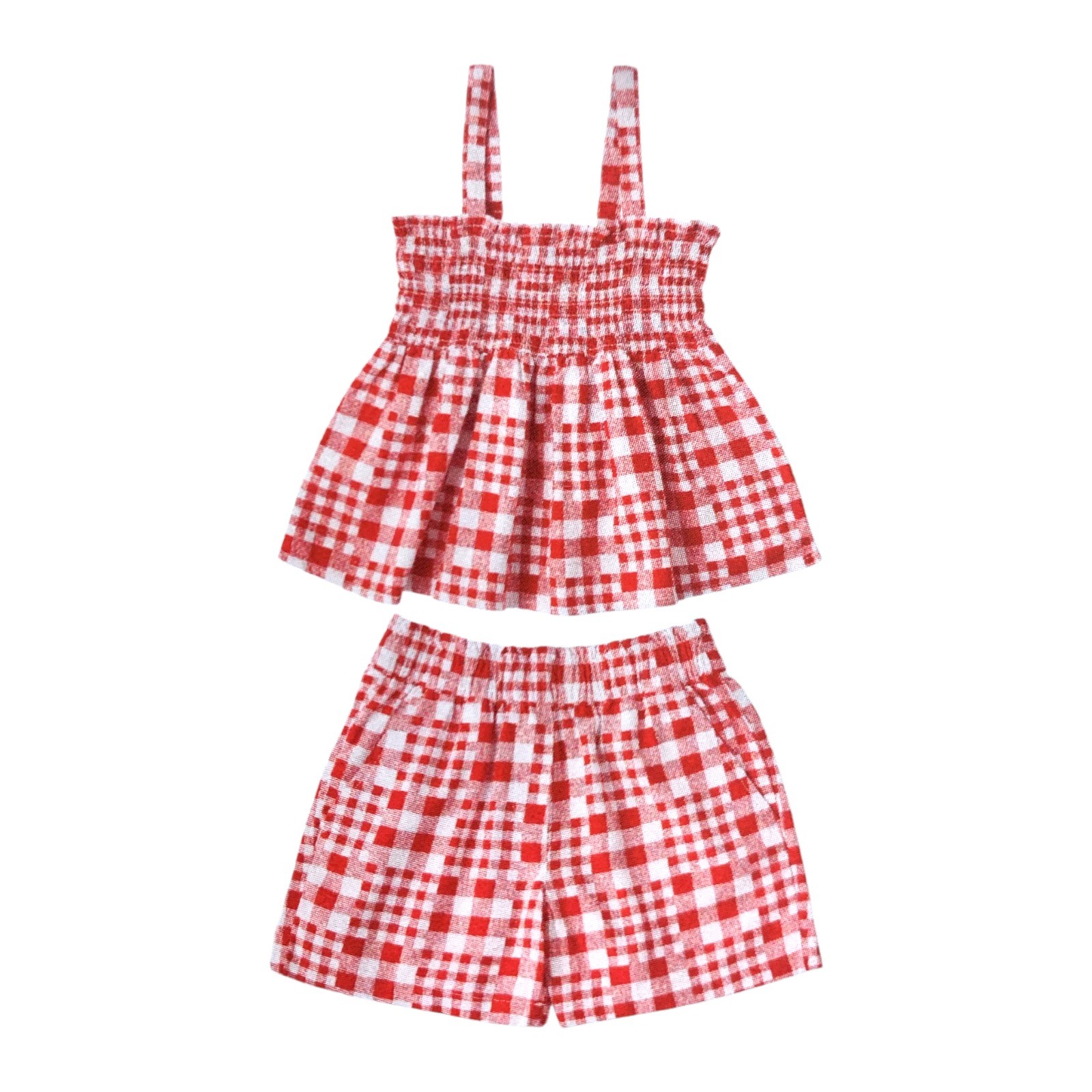 Member's Mark Girl's 2-Piece Woven Tank & Easy Pull-On Short Set
