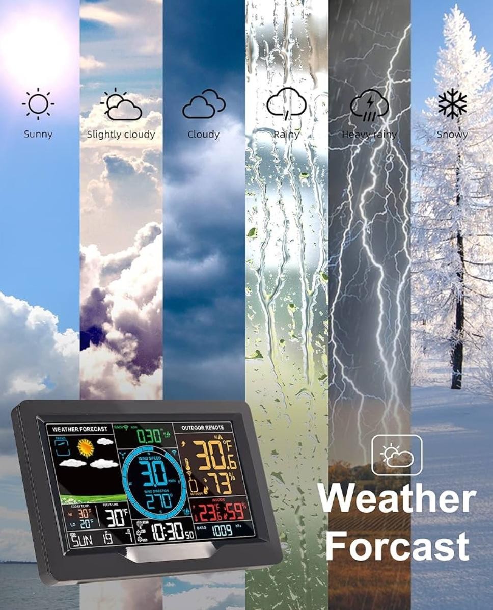 Kalevol EM3390A Professional Weather Station