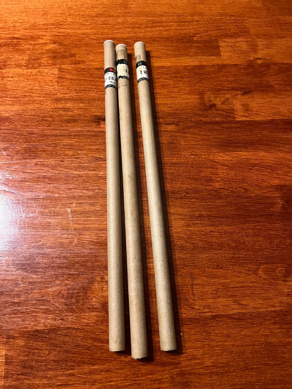 (2)-New Bosch 2607018012 12" Foam Rubber Cutter Blades -NIP