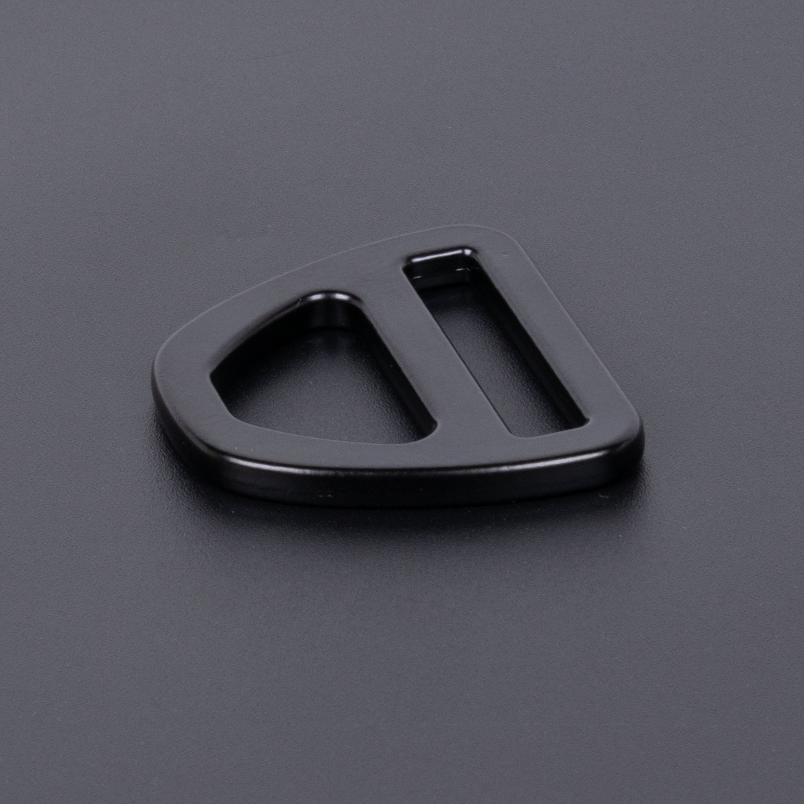 Country Brook Design® 1 Inch Black Double Bar D-Rings, 25 Pack