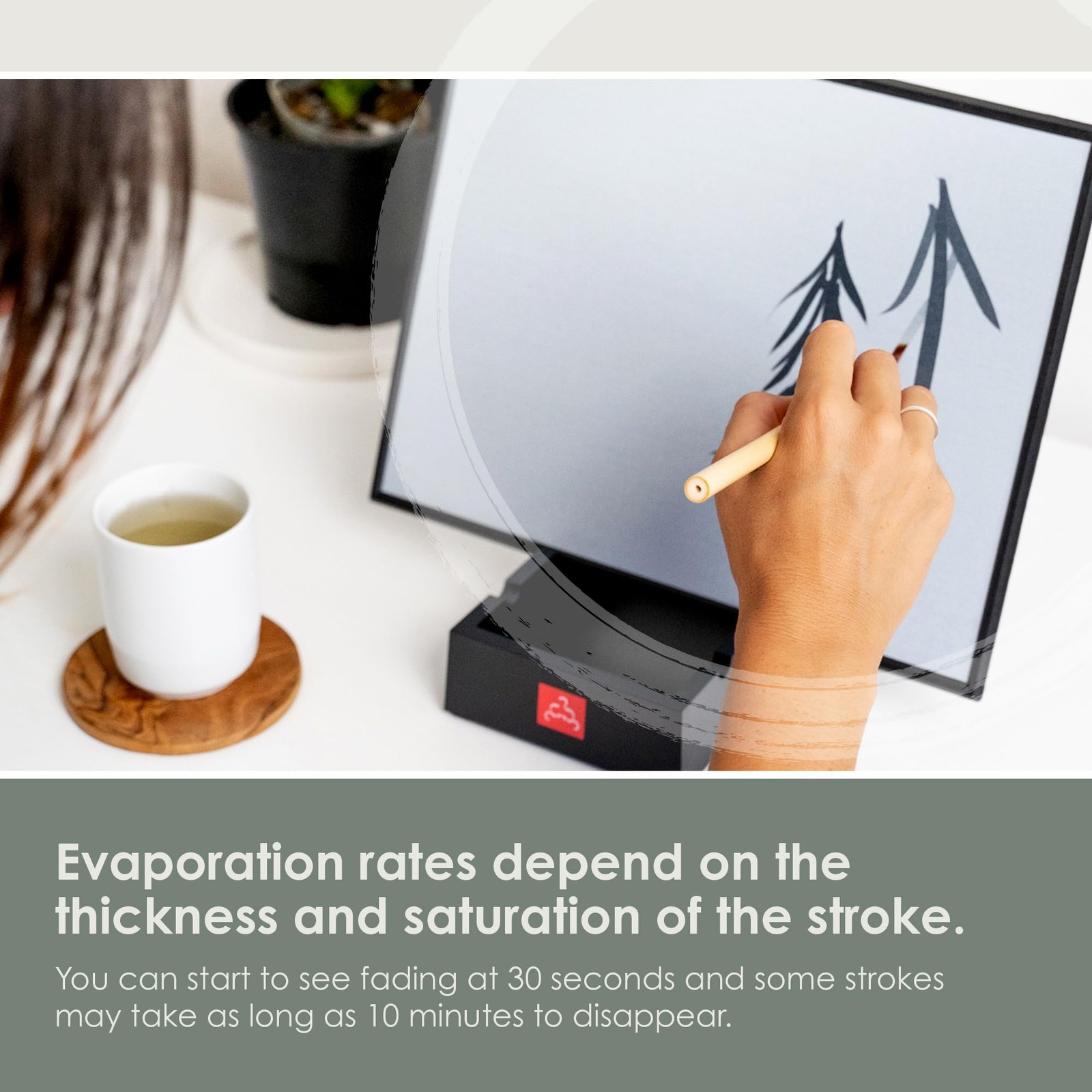 Buddha Board – The Original Water Painting Board for Mindfulness & Creativity –