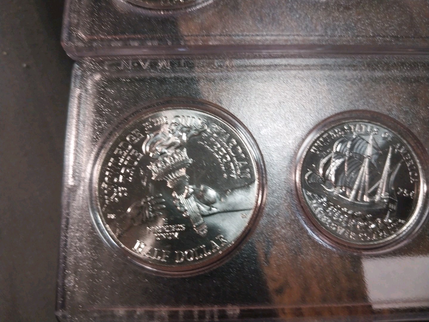 2026D AND 2025 P AND D SEMI QUINCENTENIAL COMBINED HALF/CENT 15 COINS IN HOLDERS