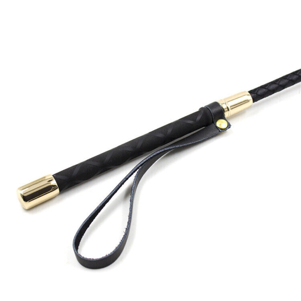 Horse Riding Crop Whip PU Leather Straight Whip Women Flogger for Equestrian Hot