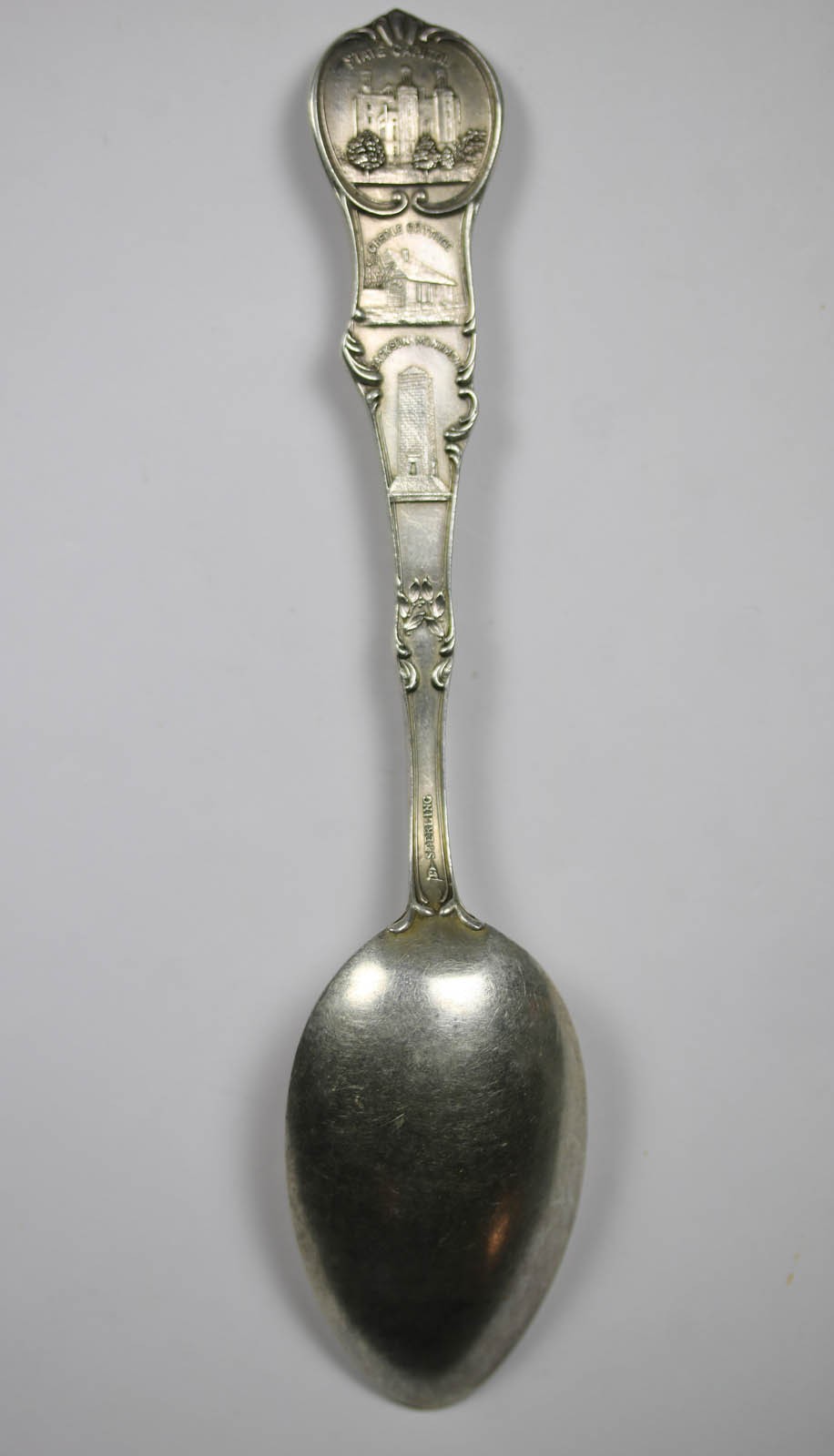 Antique Sterling Spoon New Orleans Old Hickory Robert E. Lee Monument 24.4 g