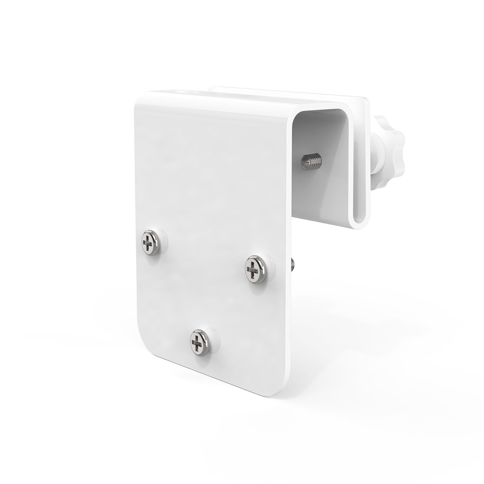 Lyeiaa Outdoor Gutter Mount Bracket for Eufy 317.23 cubic centimeters, White