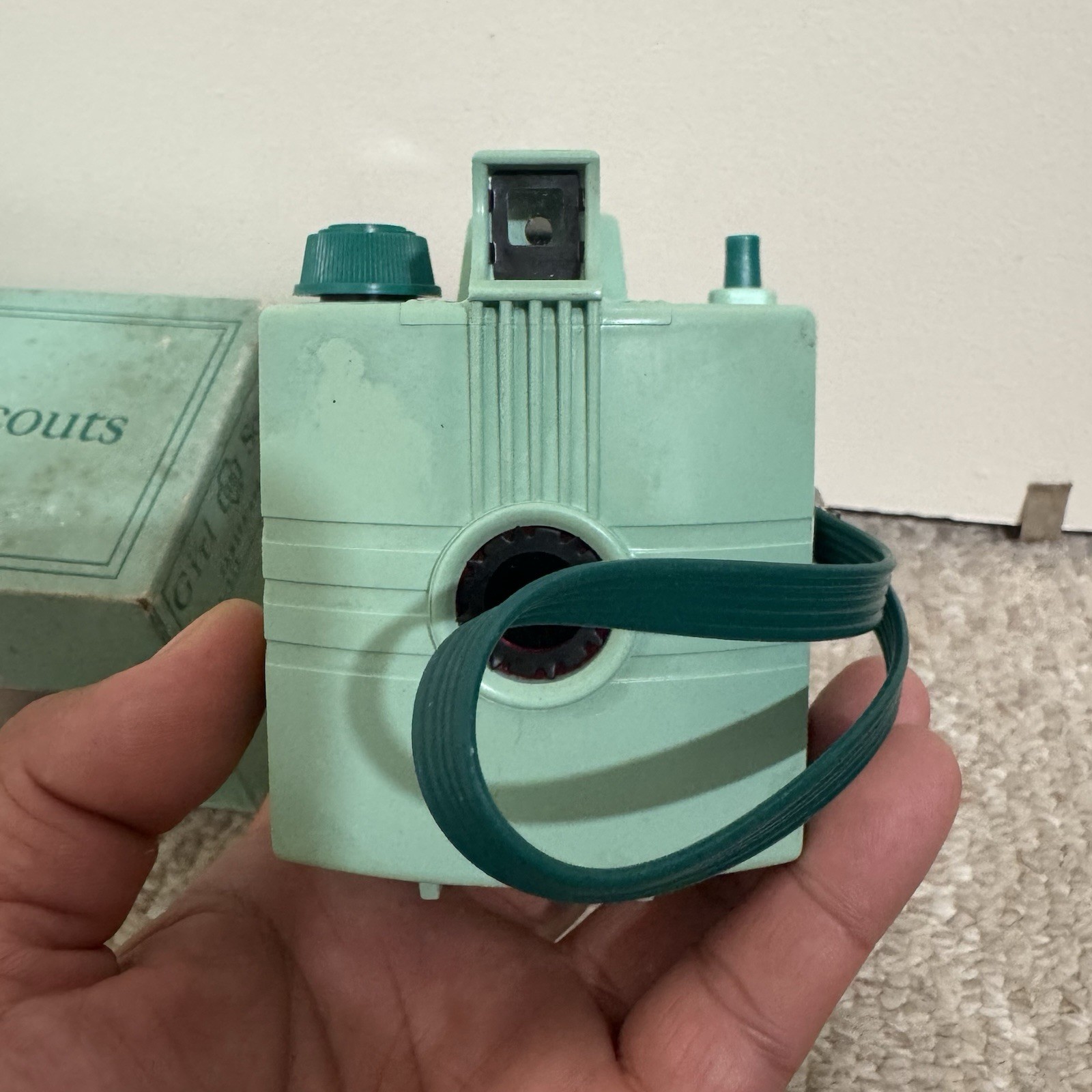 Official Girl Scouts GS Camera and Flash No. 11-813 OEM Box w/ original bulbs