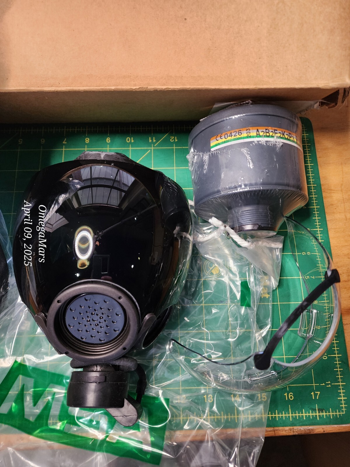 MSA Millennium Gas mask Small. Police Surplus, NEVER USED. Full kit here