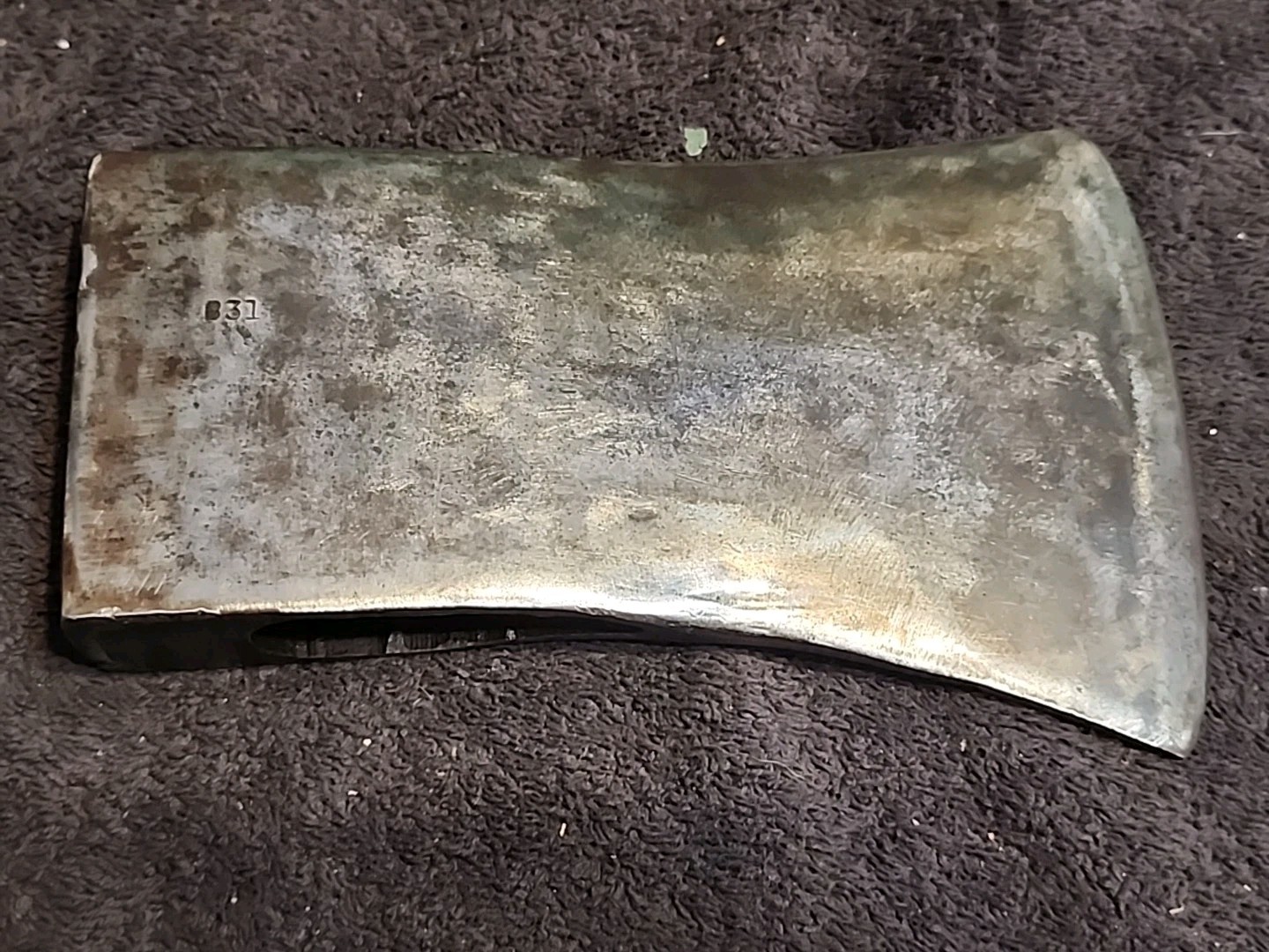 Vintage True Temper Single Bit Axe Head 3 lb. 10 oz. Marked 4 LBS