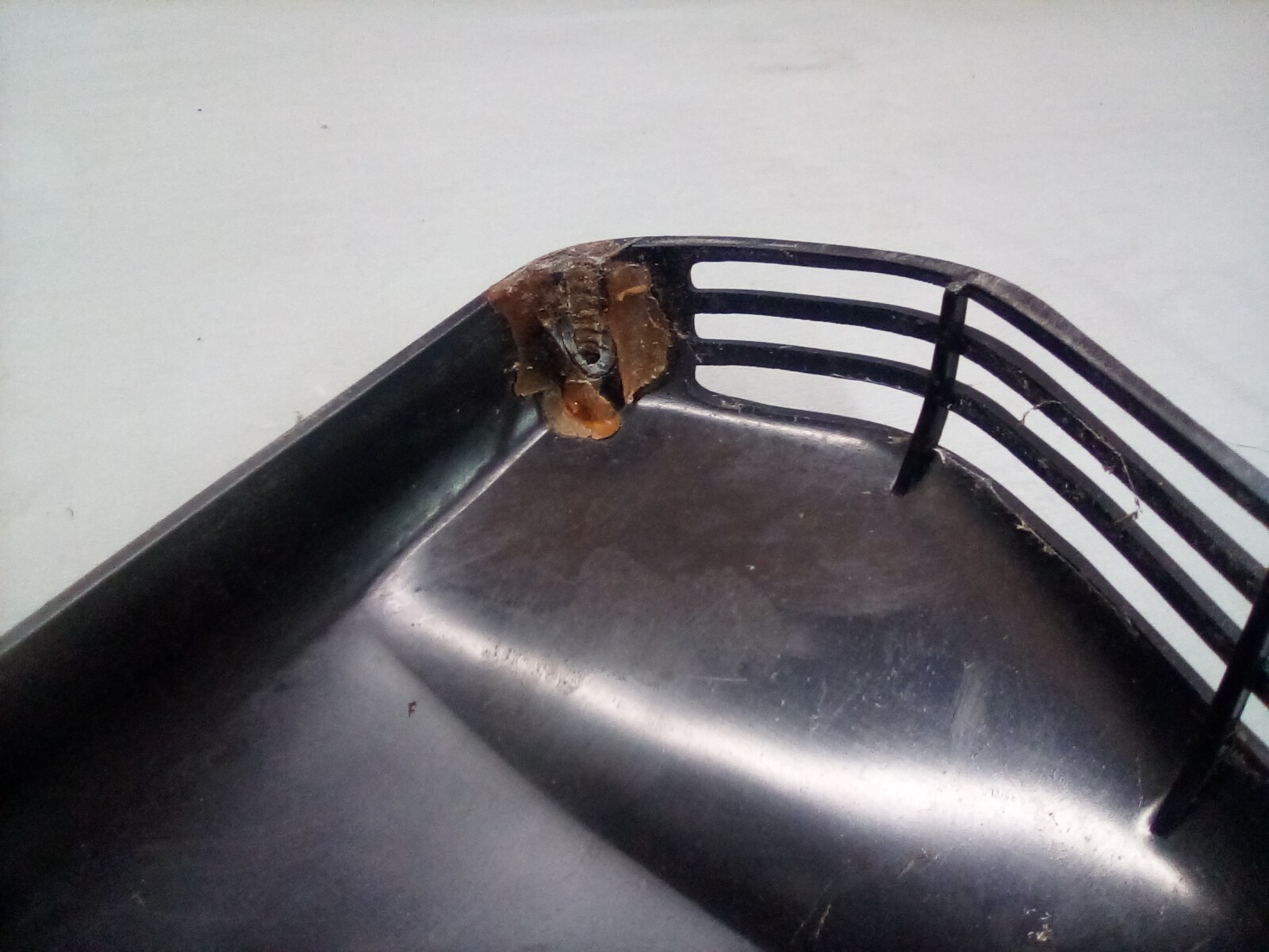 1999 Ski-Doo Formula Z 500 Dash Intake Panel Plastic Bezel Trim Repaired