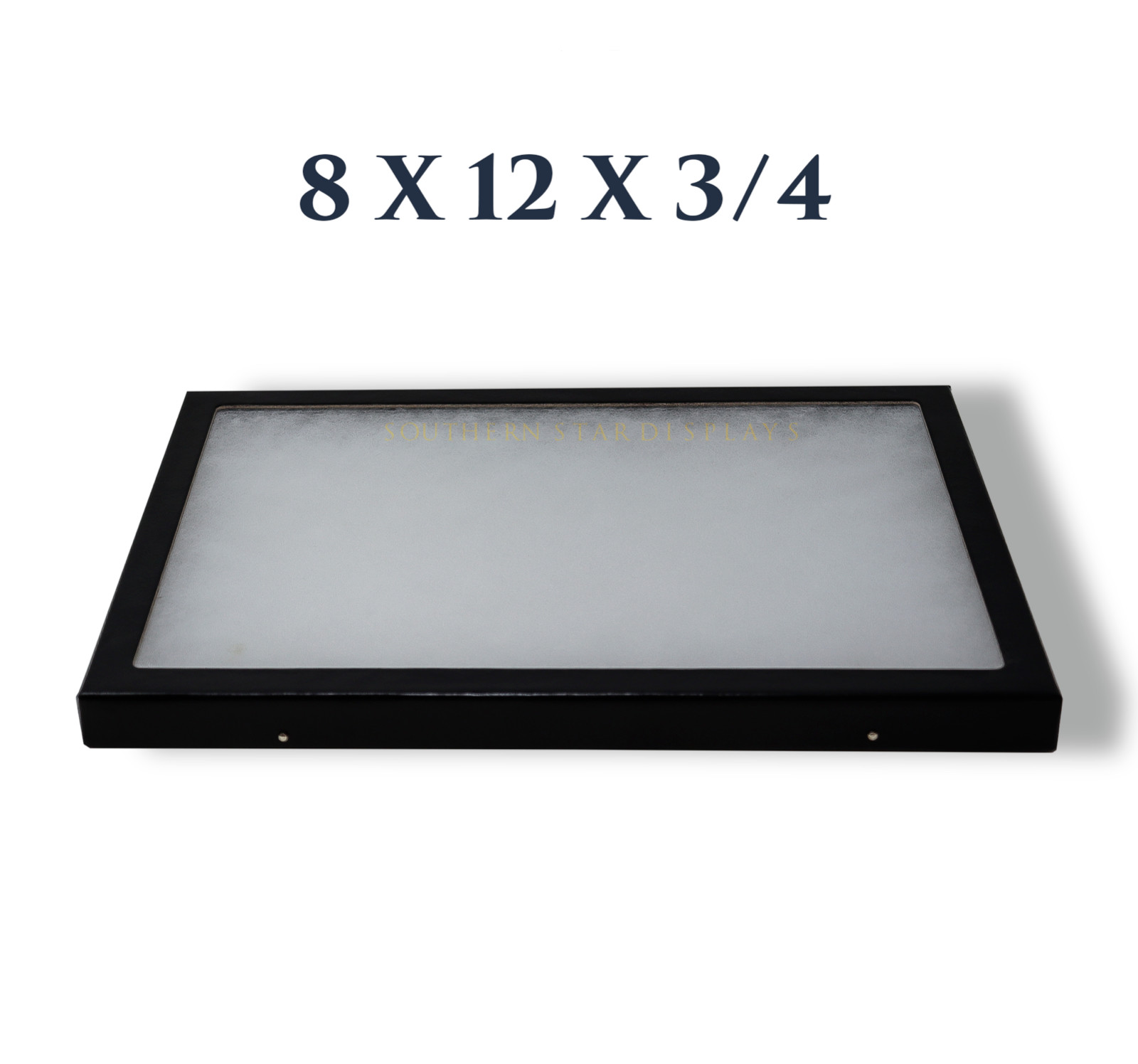 Riker Display Case 6 Pack 12 x 8 x 3/4 Arrowheads Pin Medal Coins USA Shadow Box