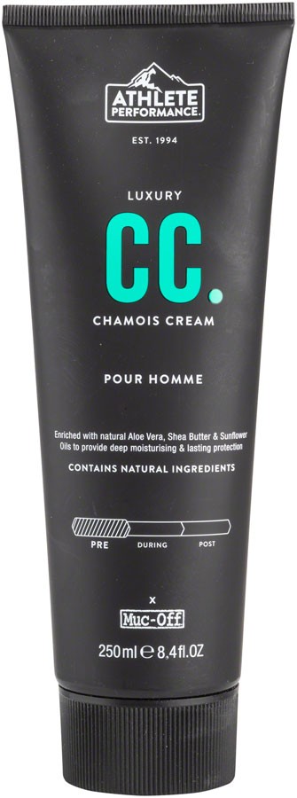 Muc-Off Luxury Chamois Cream - 250ml Tube Long-Lasting Formula