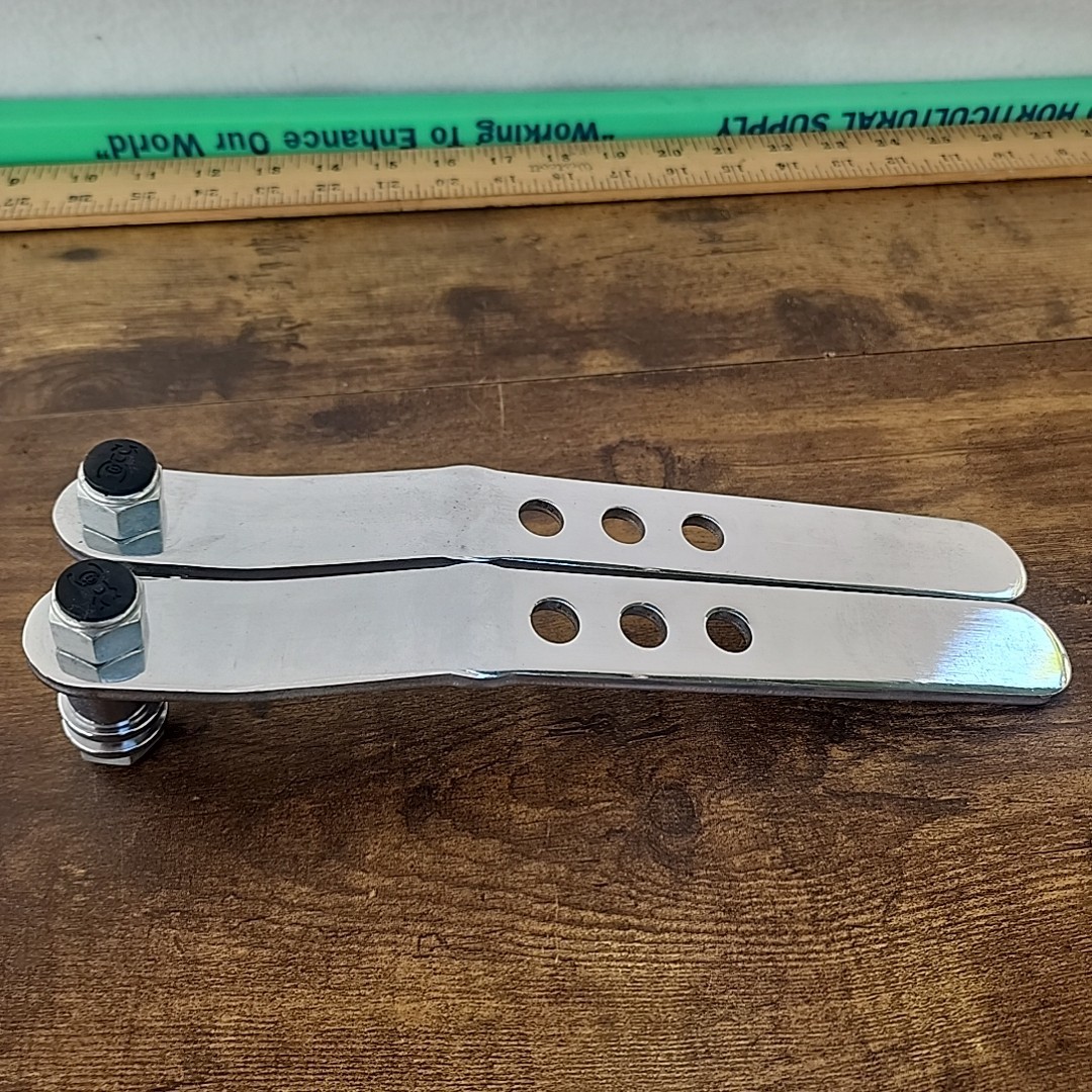 Teeter Hang Ups Inversion Table Replacement 3 Hole Hinges Pair EP 560 OEM Parts