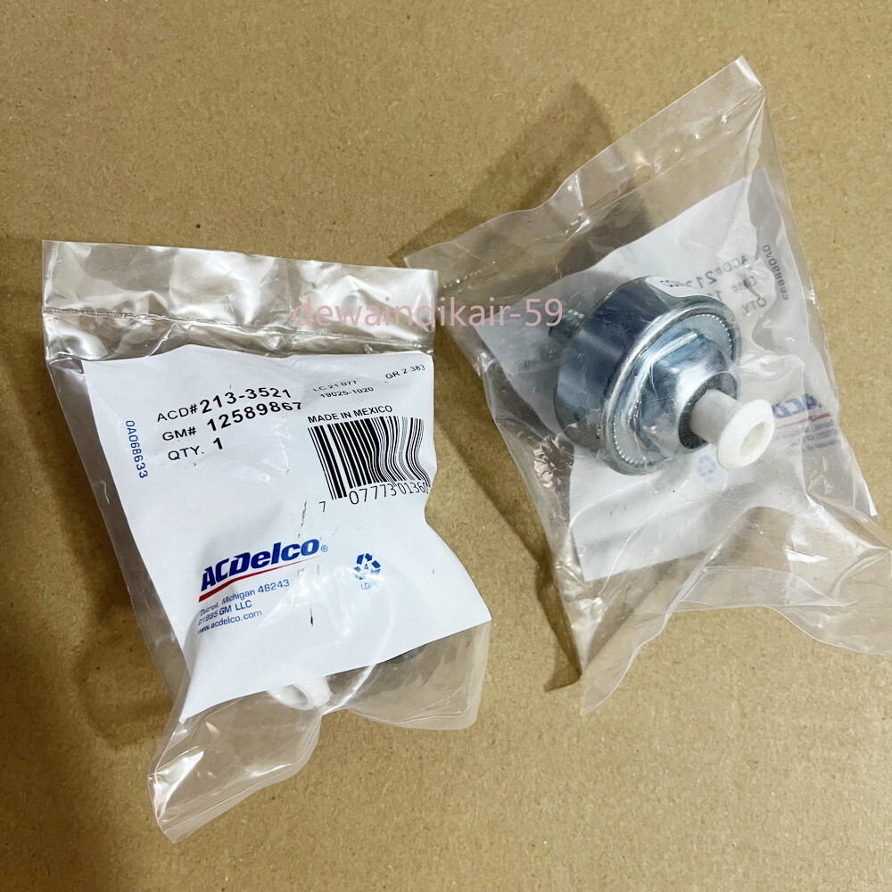 2Pcs OEM 213-3521 12589867 Knock Sensors for Chevy Silverado Express 4.8L 5.3L