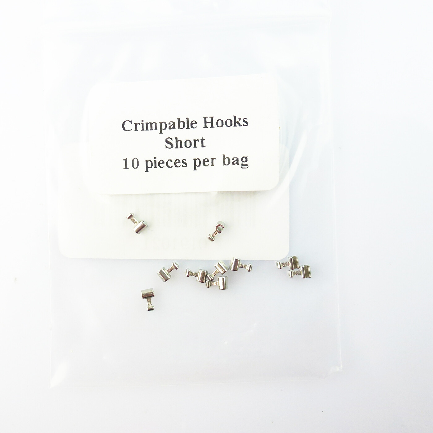 10X Dental Orthodontic Crimpable Hook sliding right/left/long/left for bracket