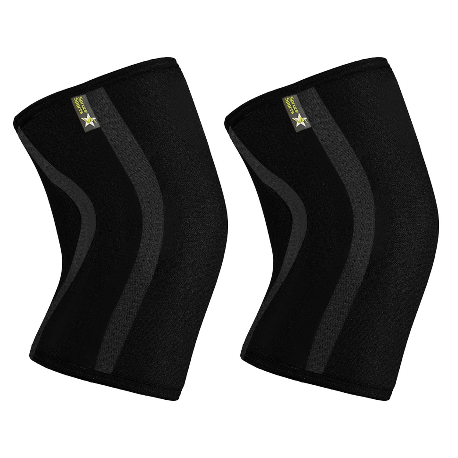7mm Neoprene Knee compression Sleeves for recovery Knee Joint Compression Pair
