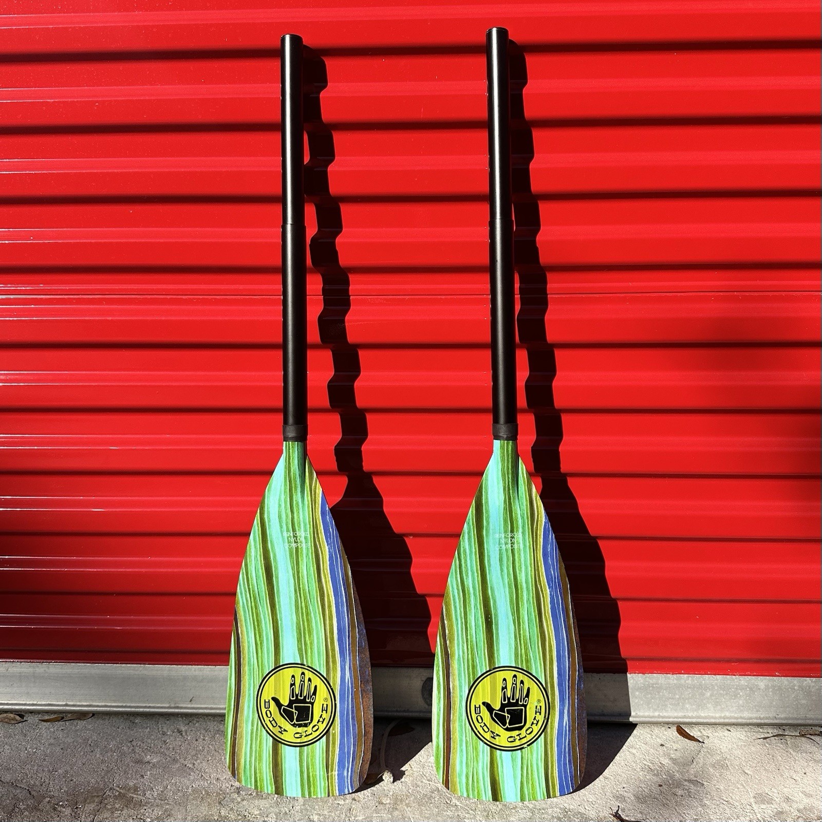 Kayak SUP Paddle - Adjustable 4-Piece, Floating, Lightweight (Body Glove)