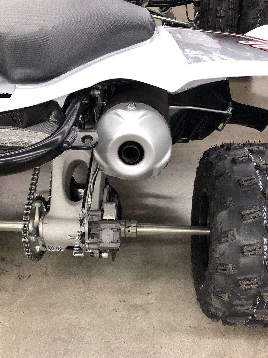RAPTOR 700R Exhaust Monster Power Tip