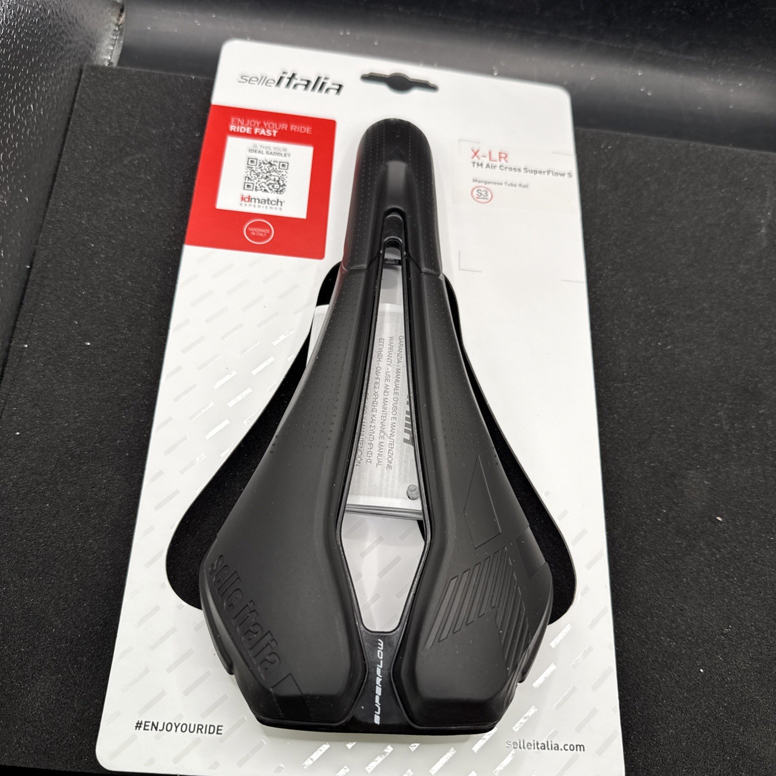 Selle Italia X-lr Air Cross Superflow S3 Cycling Saddle Seat Mag Rails (9419-56