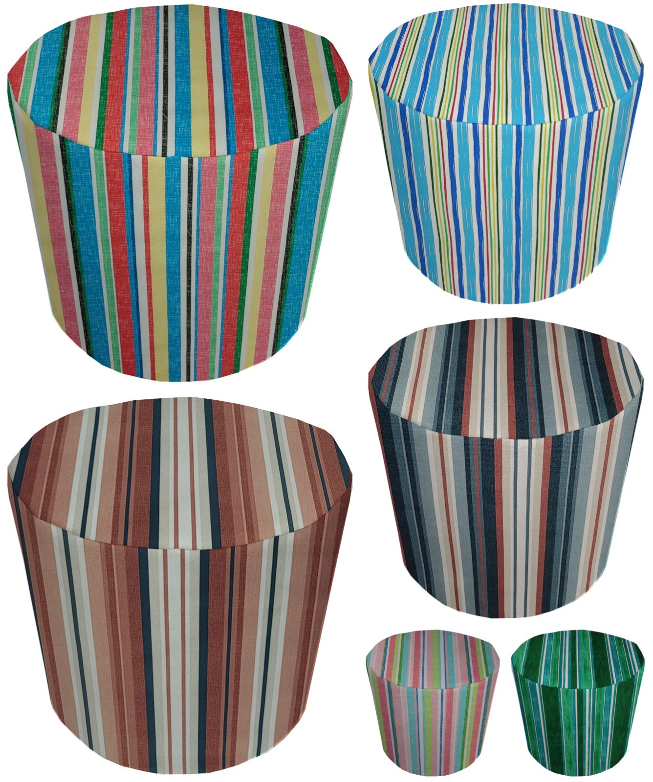 Colorful Stripes Cover Compatible with Instant Pot Pressure Cooker (6 Colors)