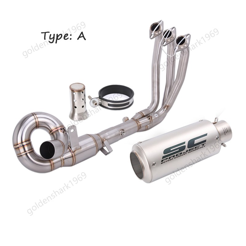 675NK 2024-2026 for CF Moto 675SR 675SS Comeplete Exhaust System Header Muffler