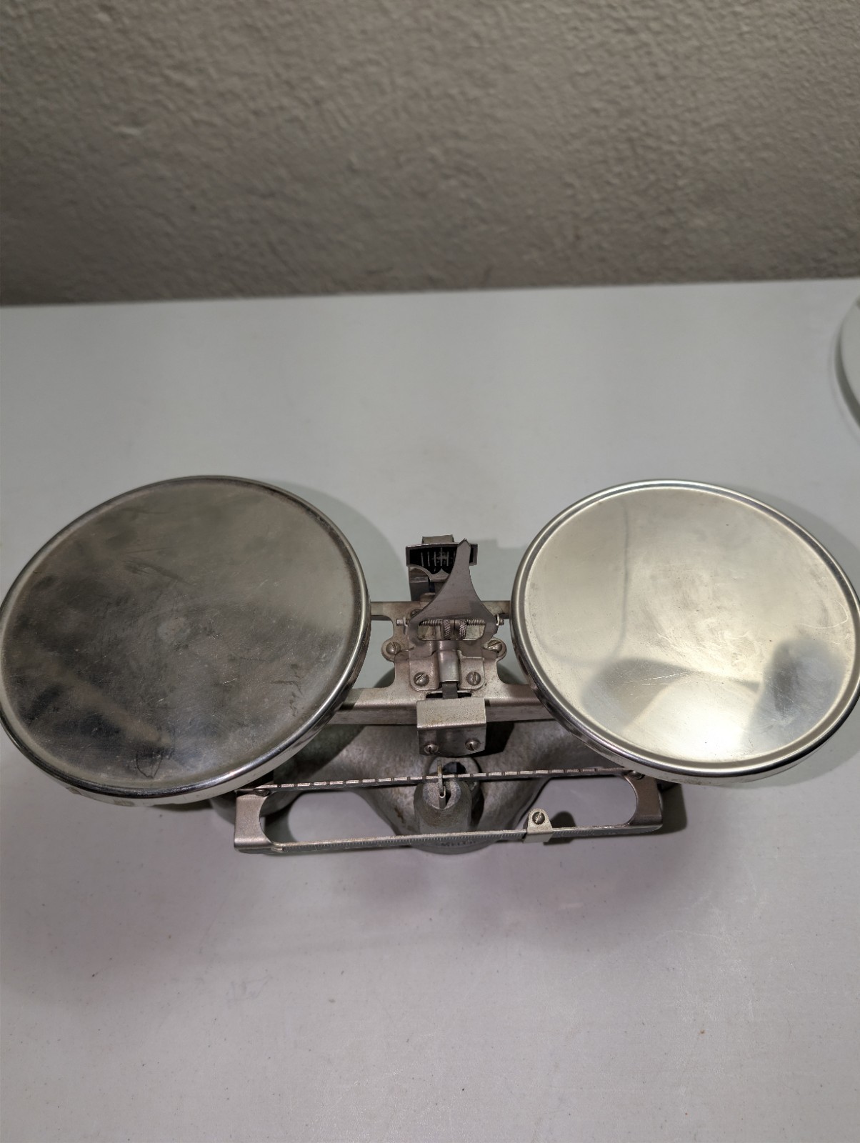 Vintage W. M. Welch Scientific Metal Balance Scale 210 Grams Made In USA