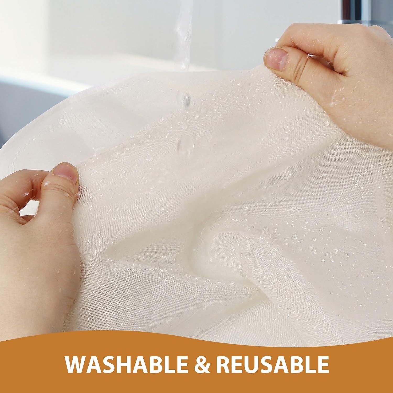 8 PCS Reusable Cheese Cloths Straining 20x20 Inch Hemmed Cheesecloth