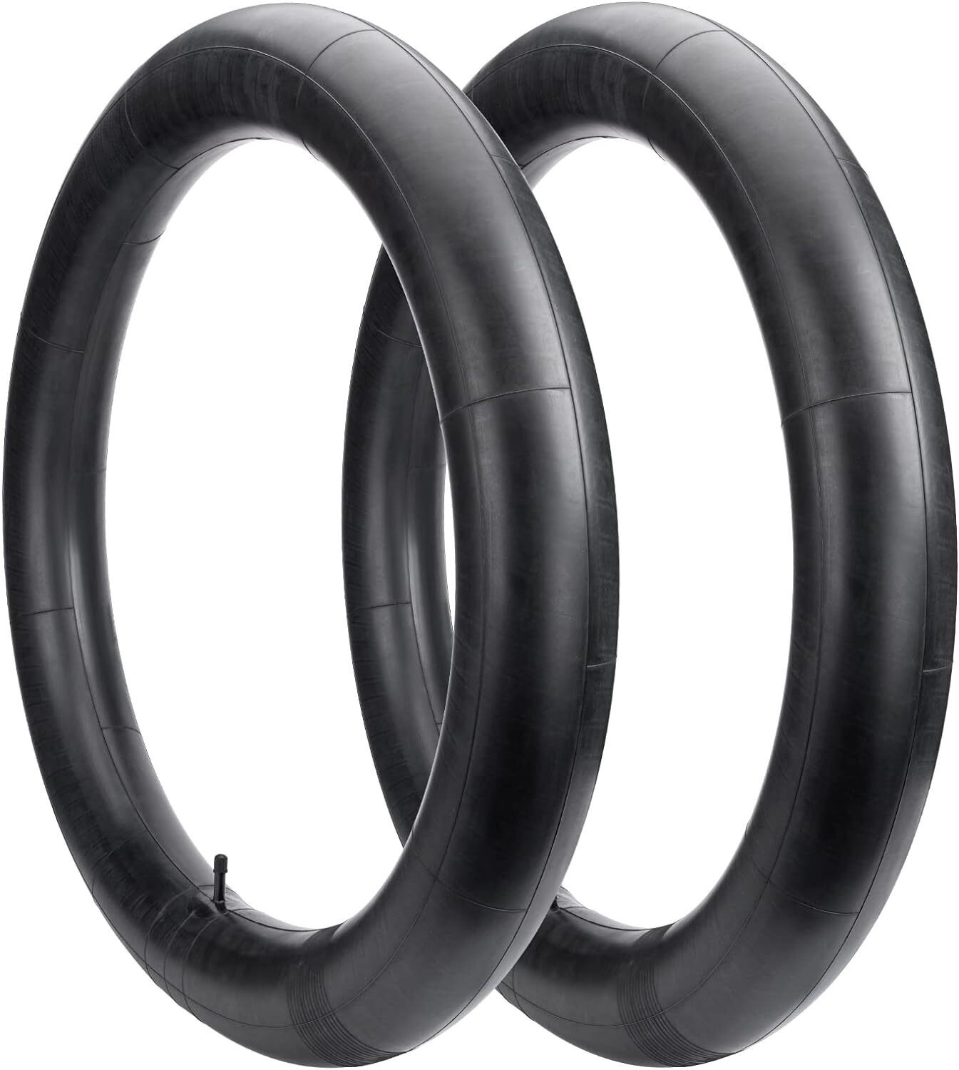 2 Pack 26X4.0 Fat Bike Tube, Heavy Duty 26X4.0 E-Bike Fat Bicycle Inner Tube