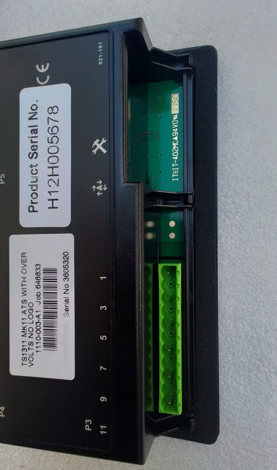 Cummins TS1311 MK11 ATS Control Assembly Part No-0300-5986 Transfer Switch Contr