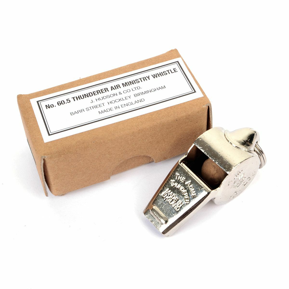 No. 60.5 Thunderer Air Ministry Whistle - WW2 WW1 RAF USAAF Ditch Reenactment