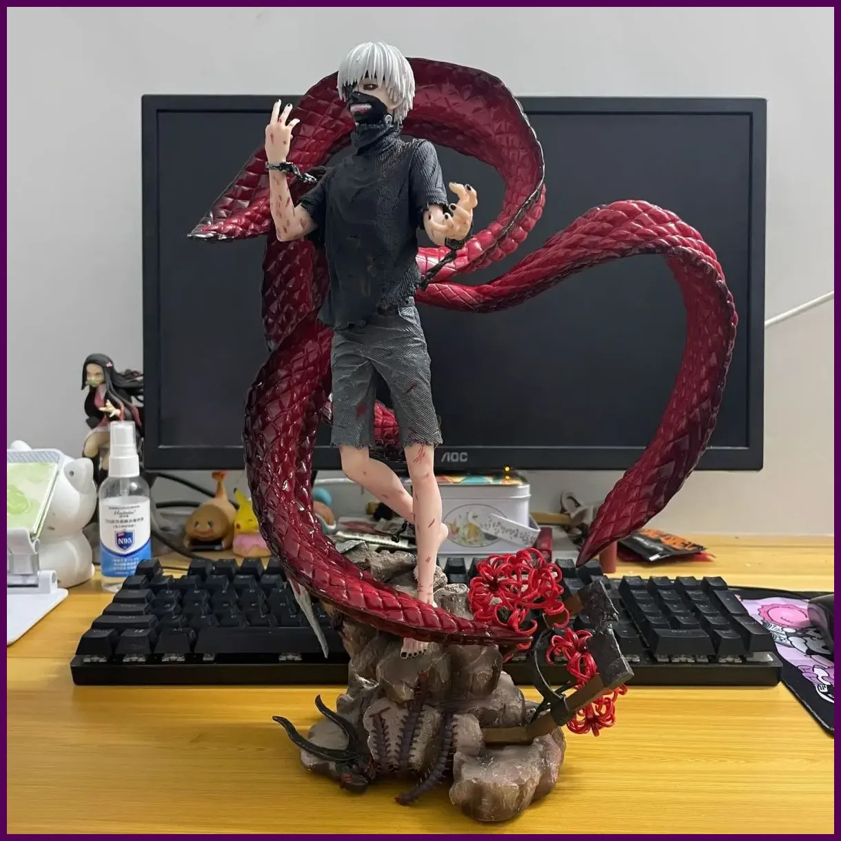 Tokyo Ghoul Anime Figure Kaneki Ken Action Figures Ghoul Figurine Pvc Gk Statue