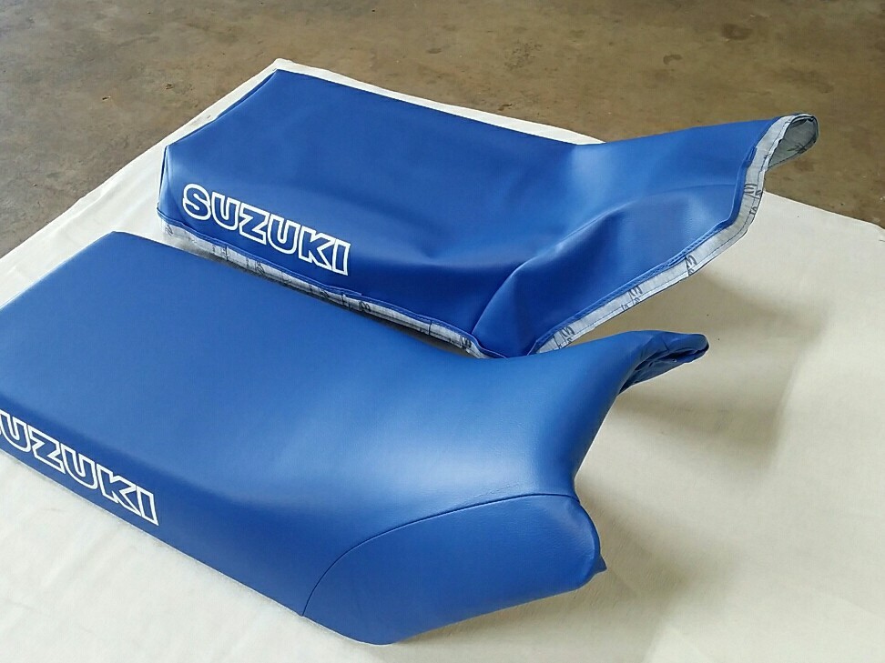 SUZUKI LT230 SEAT COVER QUAD SPORT 1987 MODEL SEAT COVER (blue) (S*-38)