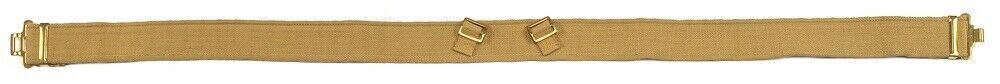 British WW2 P37 Equipment Belt Khaki adjusts 23" to 40"