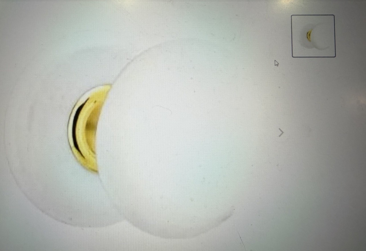 Emtek 82001WUS7 Ice White Porcelain Door Knob Set -Porcelain Round Rosette