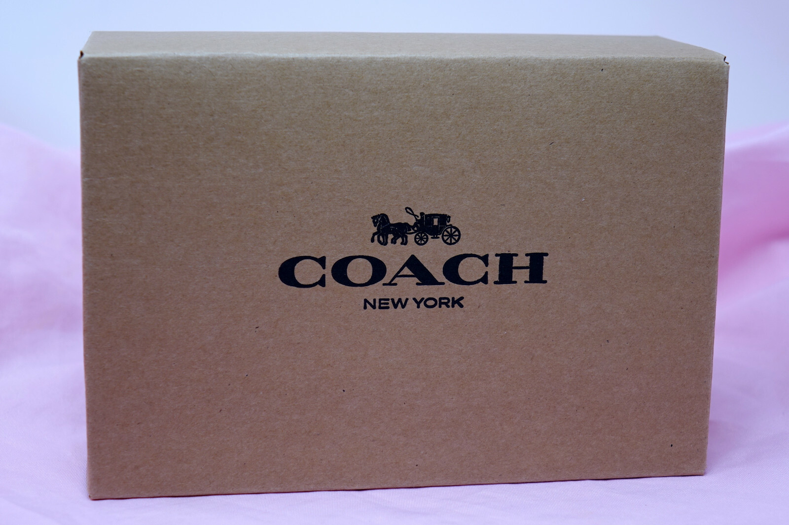 NEW Coach Gift Small Box for Wallet Belt Wristle 6.5" x 4.5" x 2" + Tissue Paper