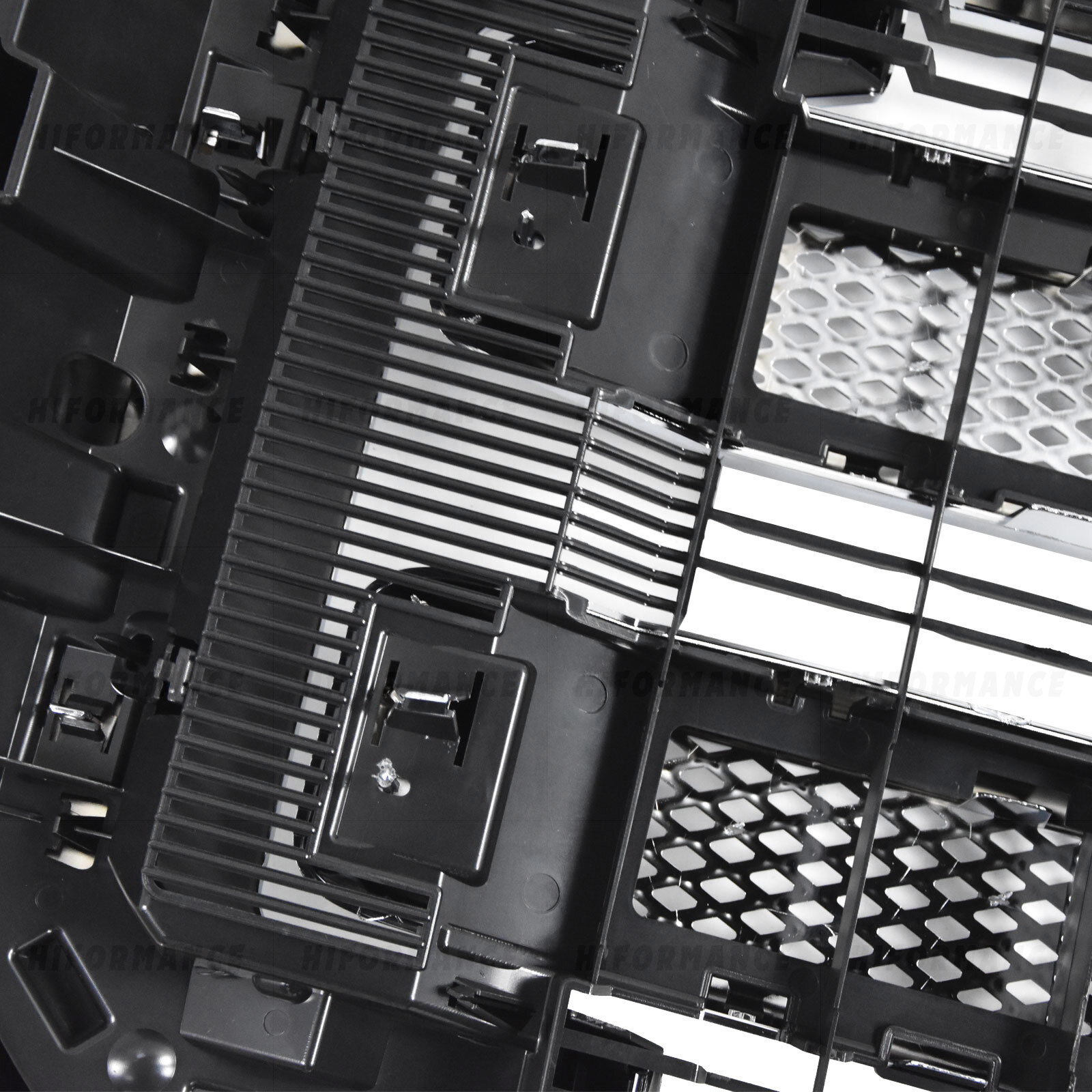 Platinum Front Grille Upper Grill Chrome For 2011-16 Ford F-250 F350 Super Duty