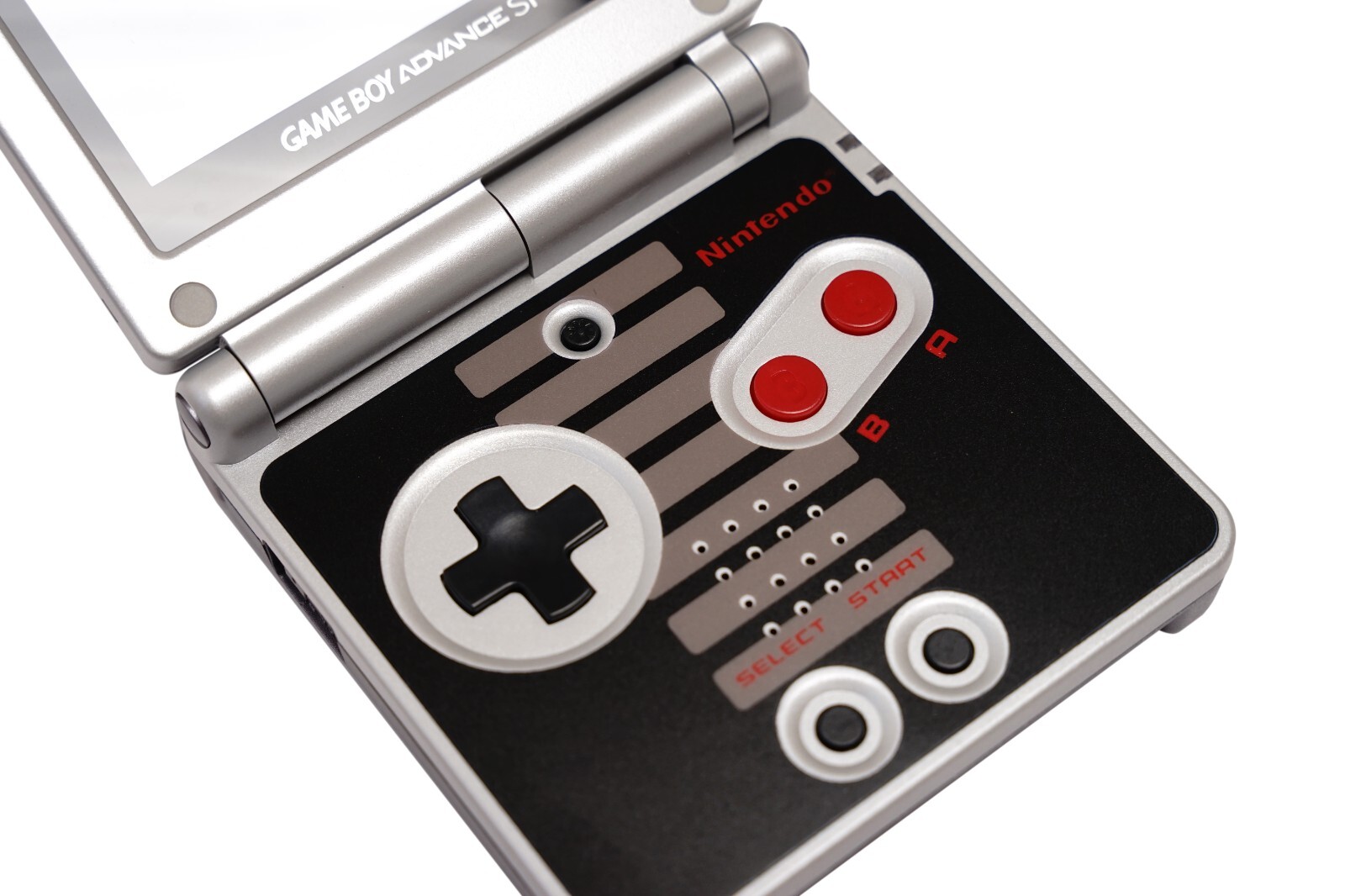 Nintendo Game Boy Advance SP with Charger AGS-101/IPS V2 Back-lit Screen