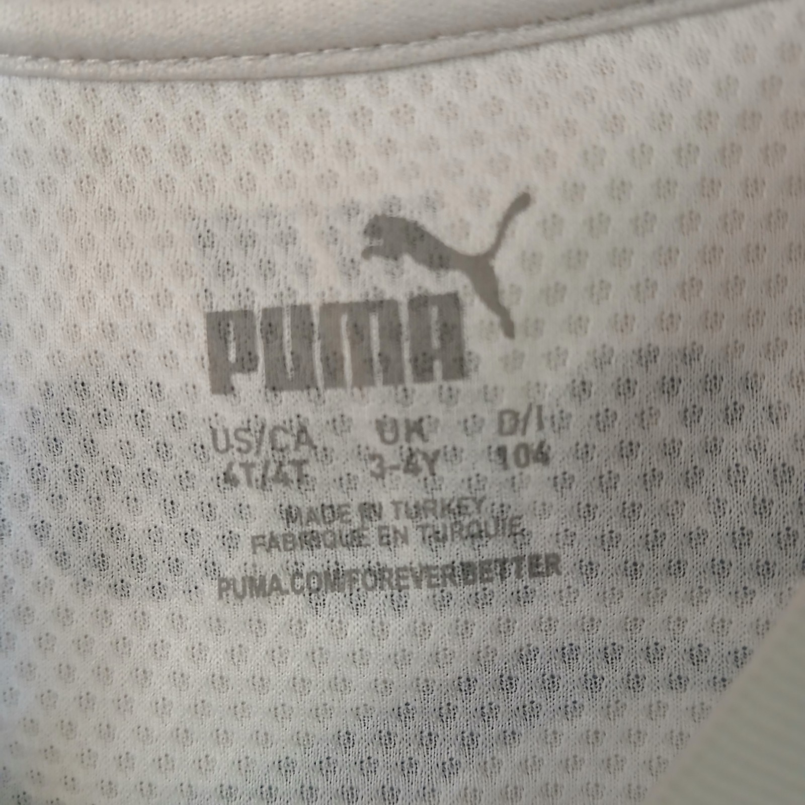 Puma Fenerbahce Soccer Jersey Size 4T Child 4 Toddler NWT Away Football 2021 #10