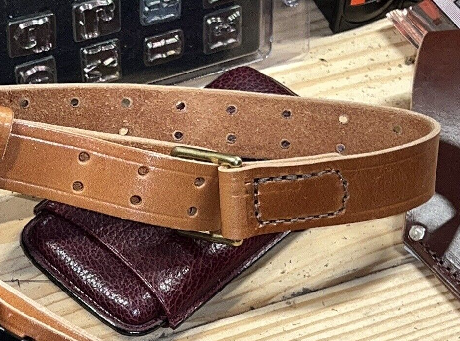 M1907 Rifle Strap / Sling - Full Grain English Bridle Leather - Handmade in USA