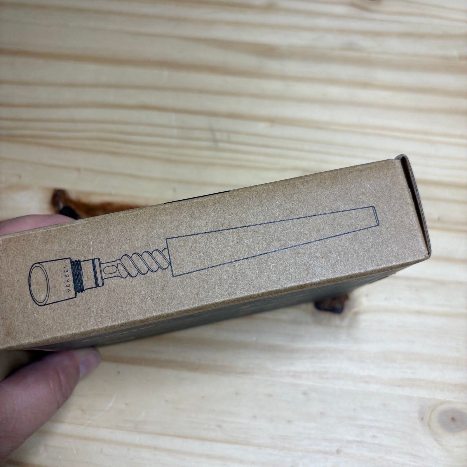 Vessel Cone Twisting The Narative Sleek - Rose Gold