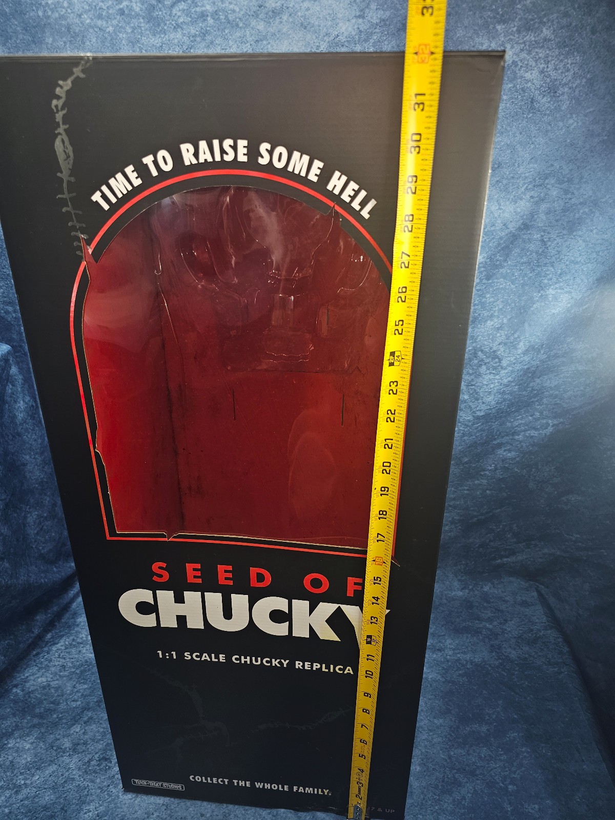Trick or Treat Studios Seed Of Chucky Doll 1:1 Scale Replica empty Box only